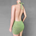 Knitted Dress With Hip And Halter - ROUTINE FASHION